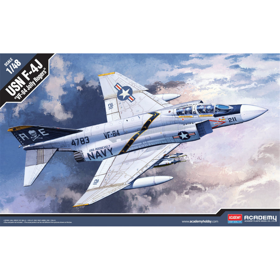 Academy 9-12305 - ACADEMY 1/48 F-4J "VF-84 JOLLY ROGERS"