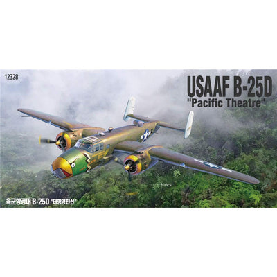 ACADEMY 1/48 USAAF B-25D "PACIFIC THEATRE"