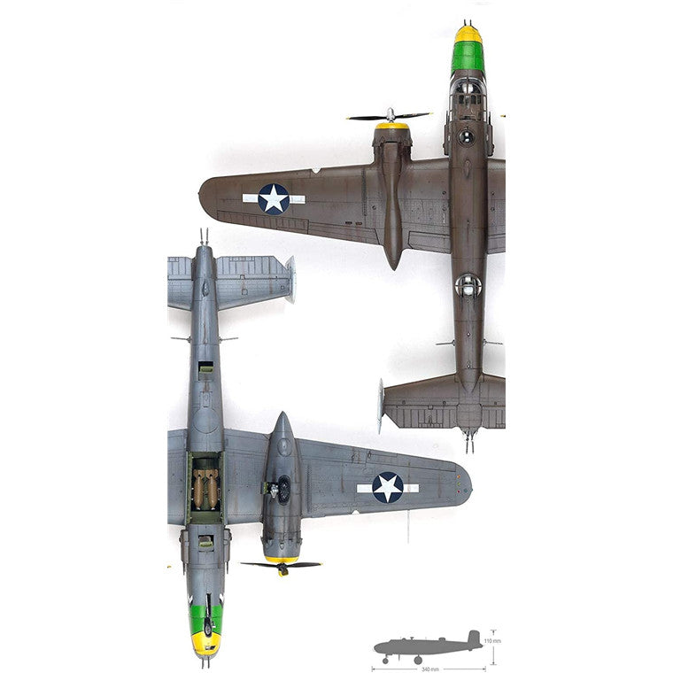 ACADEMY 1/48 USAAF B-25D "PACIFIC THEATRE"