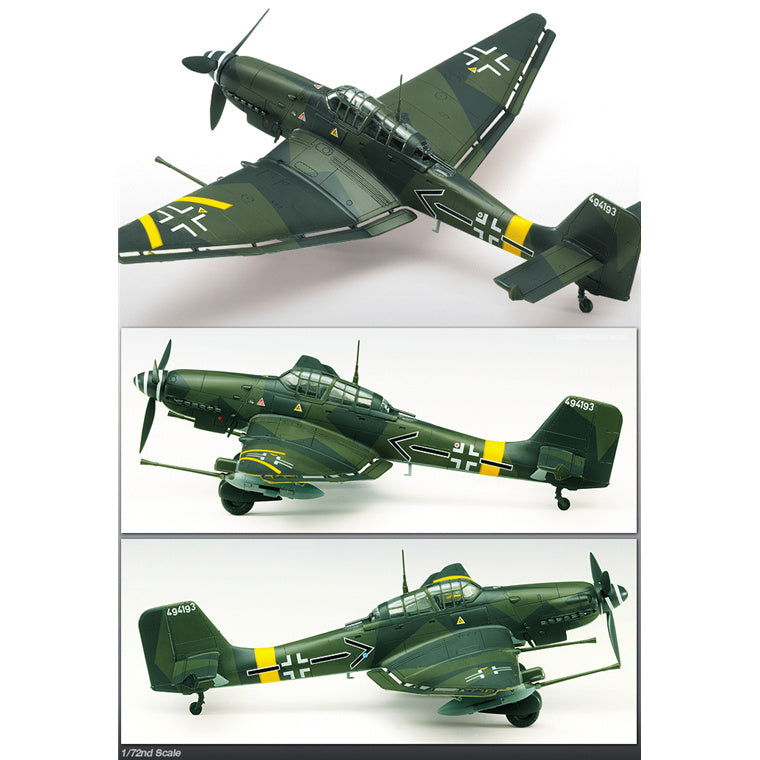Academy - 1/72 - JU-87G-2 Stuka - Cannon Vogel