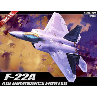 ACADEMY 1/72 F-22A AIR DOMINANCE FIGHTER