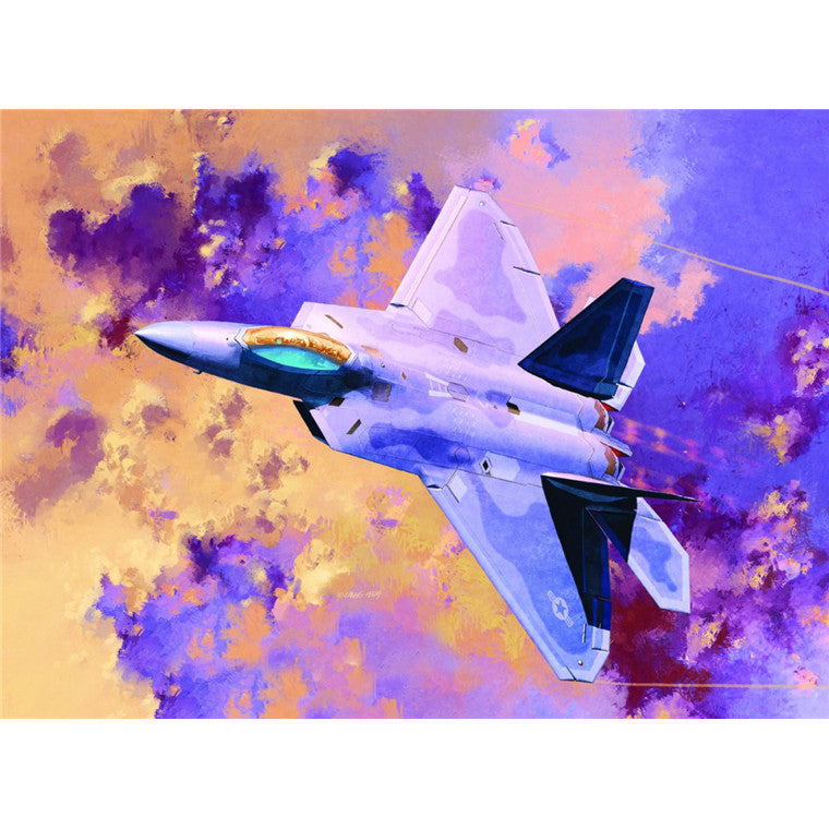 ACADEMY 1/72 F-22A AIR DOMINANCE FIGHTER
