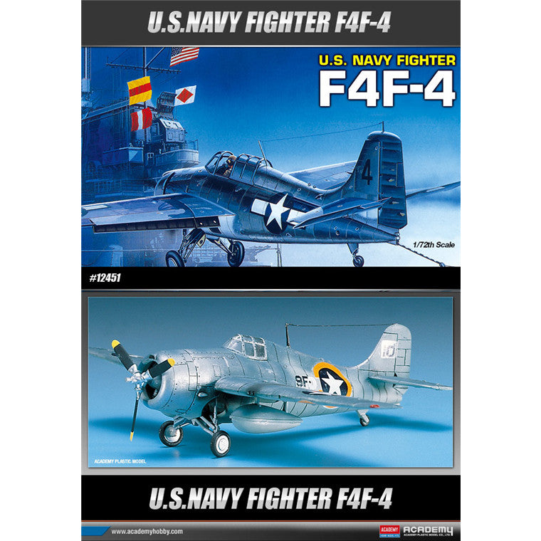 Academy 9-12451 - ACADEMY 1/72 F4F-4 WILDCAT