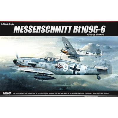 ACADEMY 1/72 MESSERSCMITT BF109G-6
