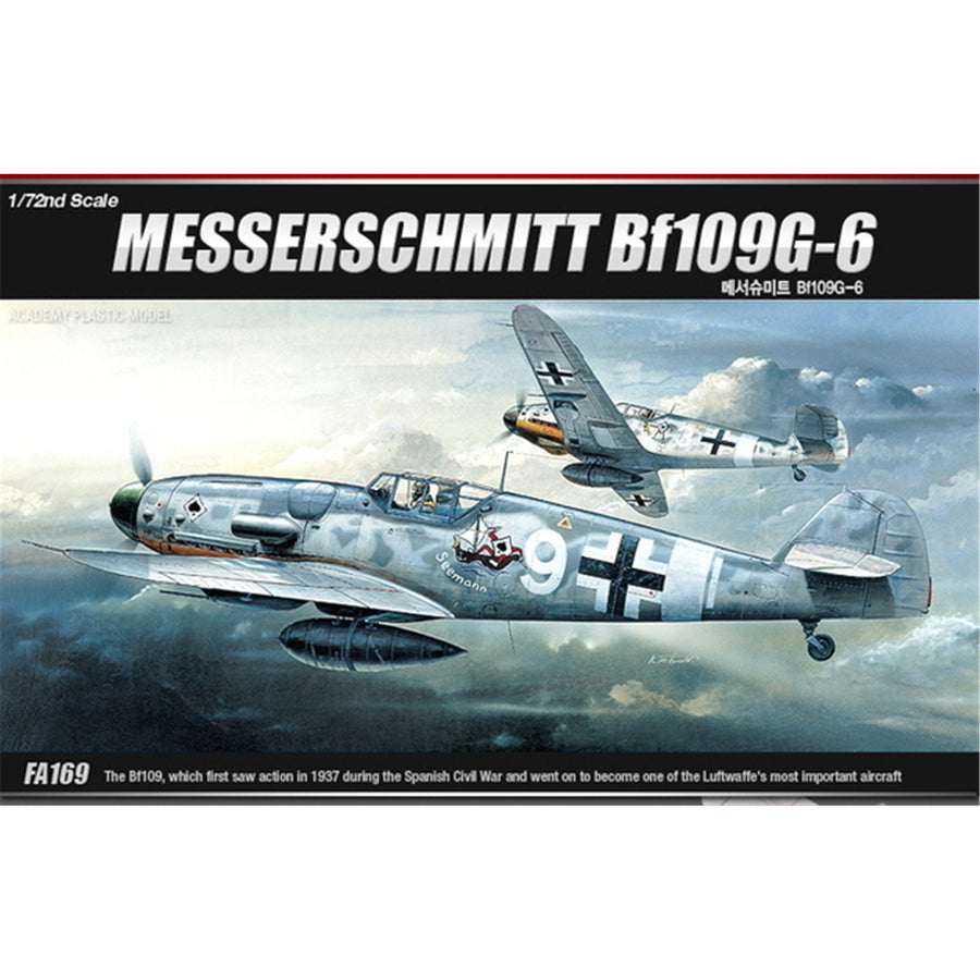 ACADEMY 1/72 MESSERSCMITT BF109G-6