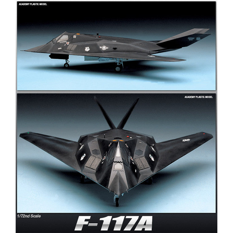 ACADEMY 1/72 F-117A STEALTH