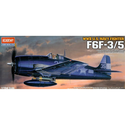 (2224)ACADEMY 1/72 F6F-3/5 HELLCAT