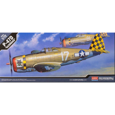 Academy 9-12492 - ACADEMY 1/72 P-47D T/BOLT "RAZOR BACK"