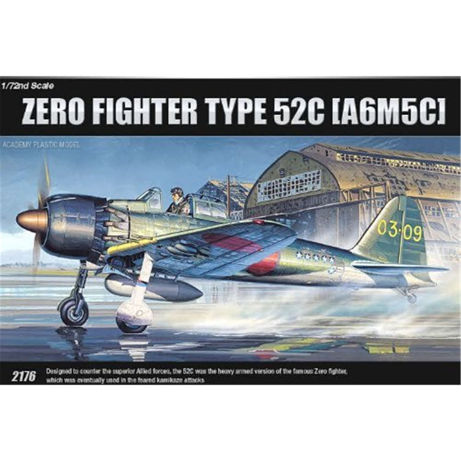 ACADEMY 1/72 ZERO FIGHTER TYPE 52C