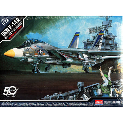 Academy 9-12563 - ACADEMY 1/72 USN F-14A "VF-143 PUKIN DOGS"