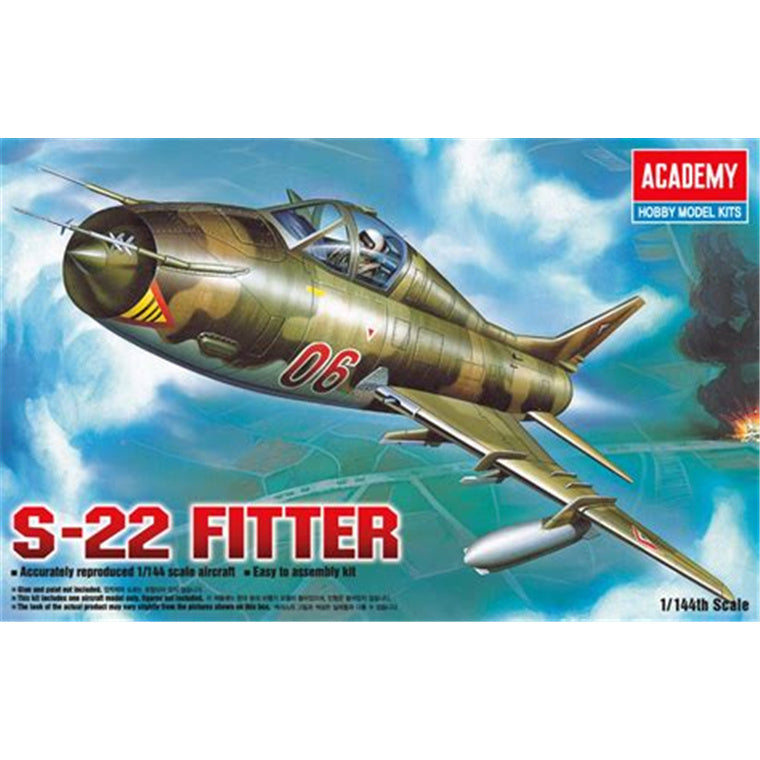 Academy 9-12612 - (4438)ACADEMY 1/144 SU-22 FITTER