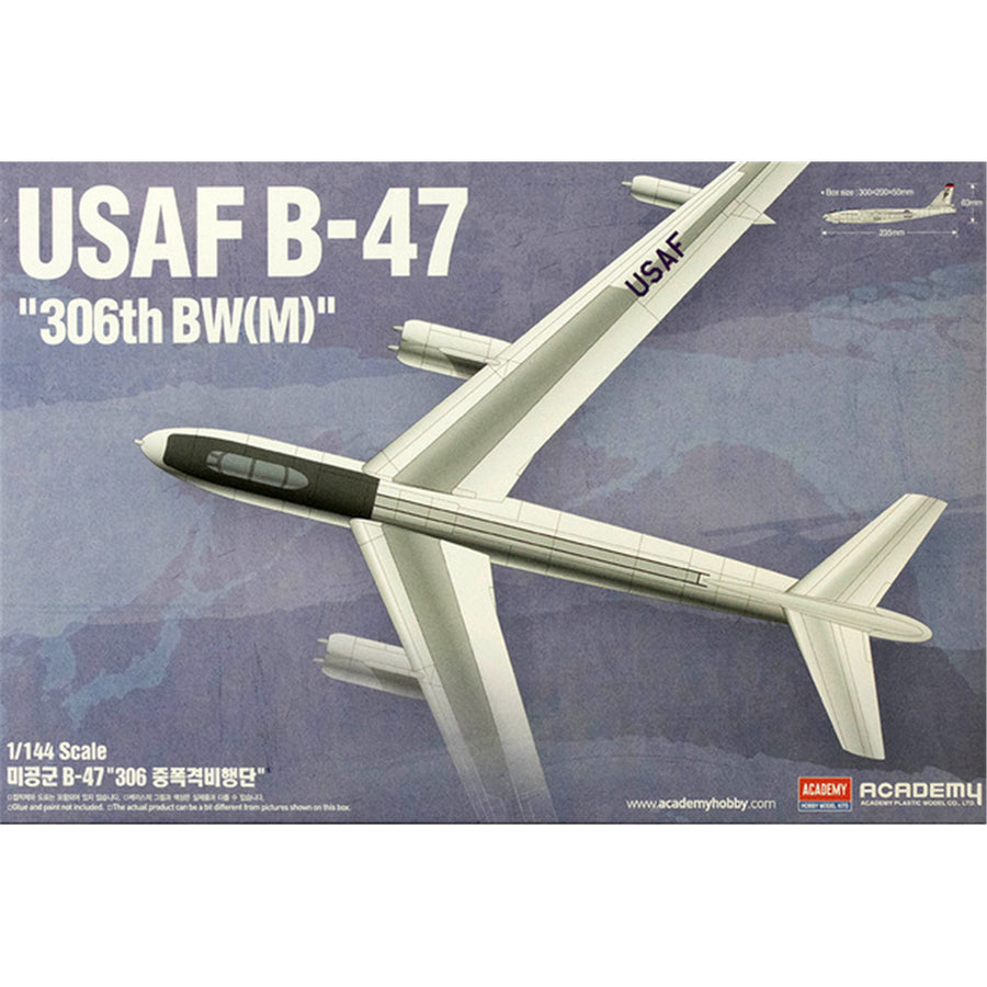 Academy 9-12618 - ACADEMY 1/144 USAF B-47 COLD WAR BOMBER