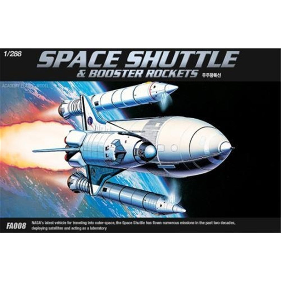 Academy 9-12707 - ACADEMY 1/288 SPACE SHUTTLE WITH BOOSTER ROCKETS