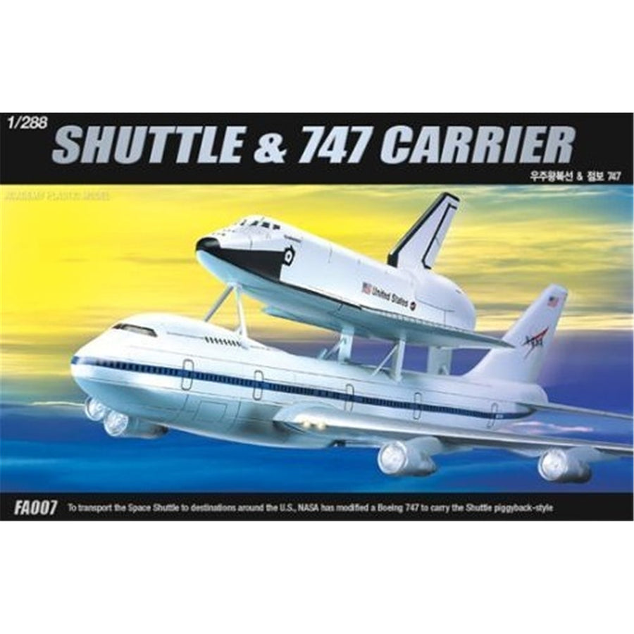 Academy 9-12708 - (1640)ACADEMY 1/288 SHUTTLE & 747 CARRIER