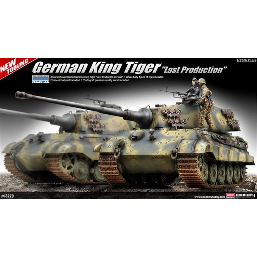 ACADEMY 1/35 KING TIGER - LAST PRODUCTN