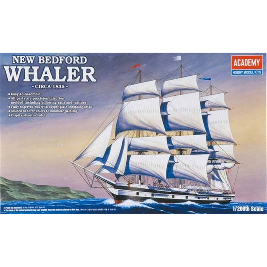 Academy 9-14204 - (1441)ACADEMY 1/200 NEW BEDFORD WHALER