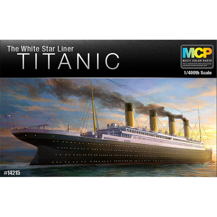 ACADEMY 1/400 R.M.S TITANIC MCP (COLOUR PARTS)