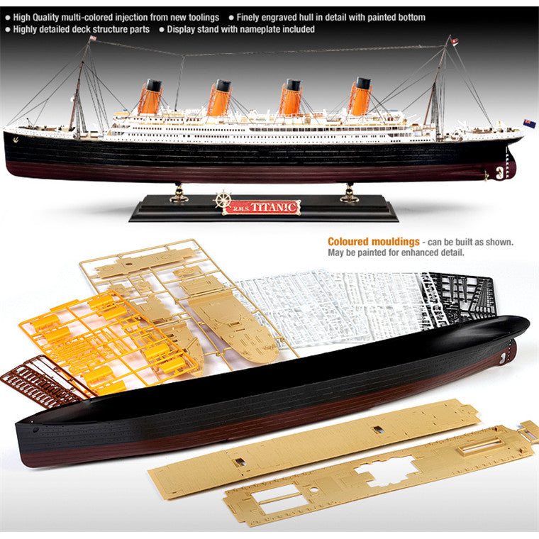 ACADEMY 1/400 R.M.S TITANIC MCP (COLOUR PARTS)