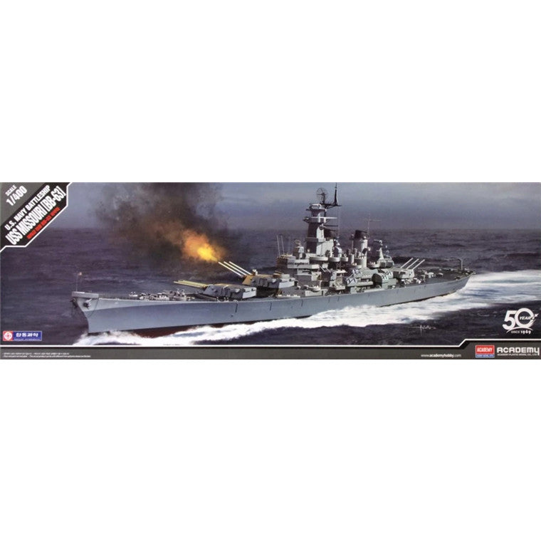 ACADEMY 1/400 USS MISSOURI BB-63