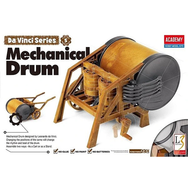 Academy 9-18138 - ACADEMY EDUCATIONAL - DAVINCI MECH DRUM