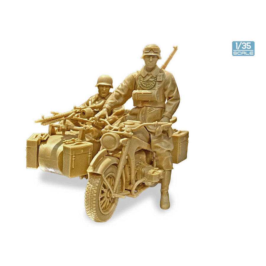 Academy 9-13556 - ACADEMY 1/35 GERMAN PANZER I W/MB & SIDECAR