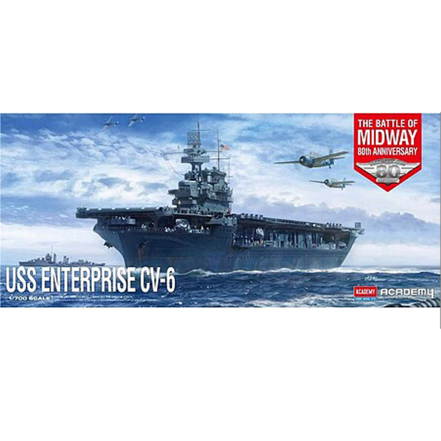 Academy 9-14409 - ACADEMY1/700 USS Enterprise CV-6 "Battle of Midway