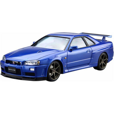 Aoshima 3-5858 - AOSHIMA 1/24 NISSAN R-34 SKYLINE GT-R V-SPEC'02