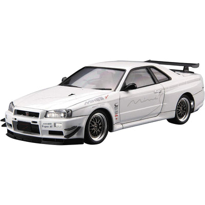 Aoshima 3-5986 - AOSHIMA 1/24 MINE'S R-34 SKYLINE