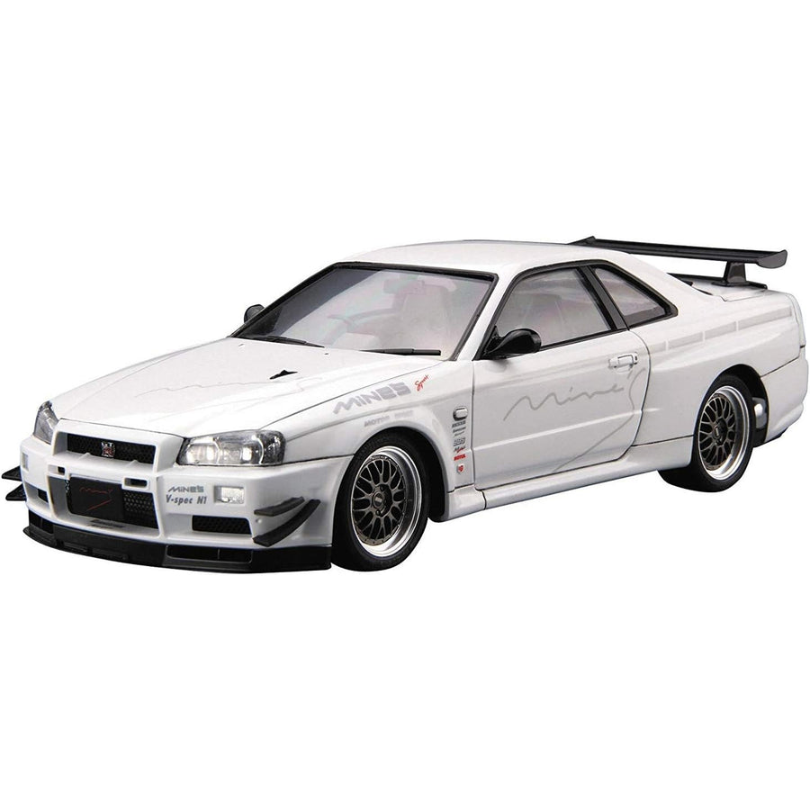 Aoshima 3-5986 - AOSHIMA 1/24 MINE'S R-34 SKYLINE