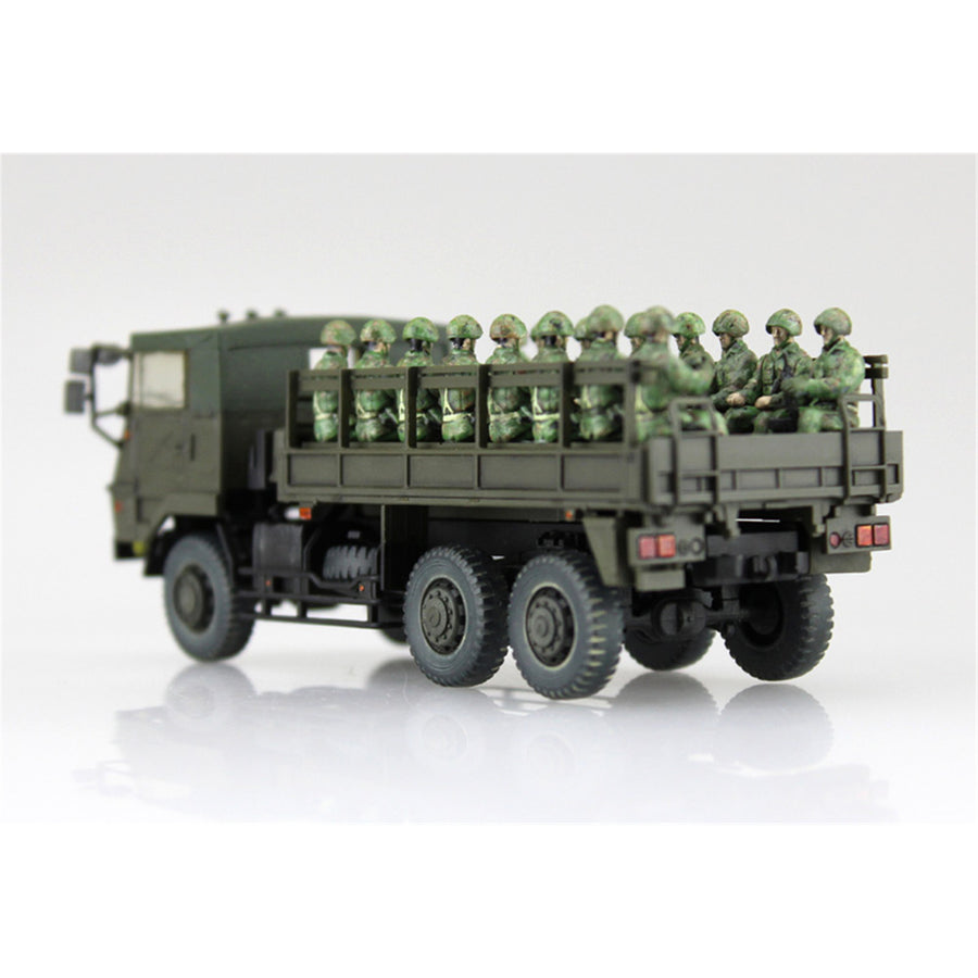 Aoshima 3-1209 - AOSHIMA 1/72 JGSDF TYPE73 TRUCK W/20 INFTRY FIGS