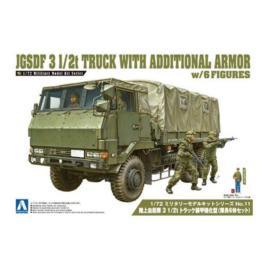 Aoshima 3-232 - AOSHIMA 1/72 JGSDF 1/2T TRUCK