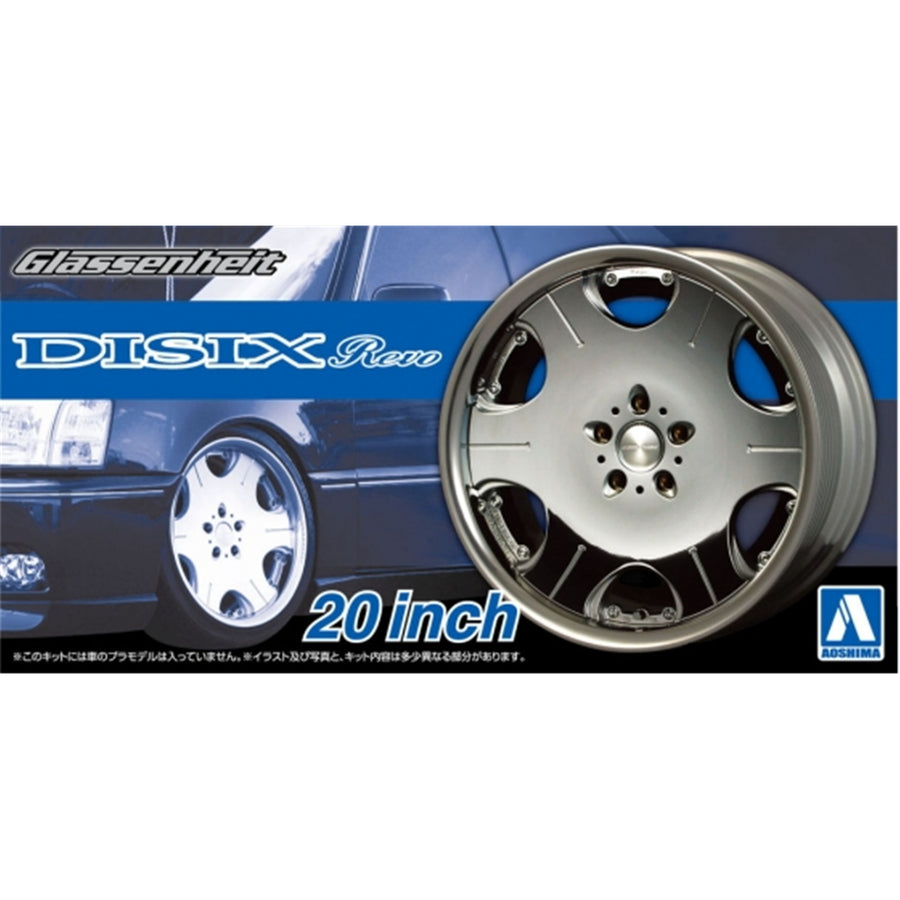 Aoshima 3-5373 - AOSHIMA #40 FELGEN & REIFEN "GLASSENHEIT DISIX R20"