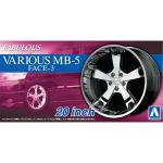Mar-25 - AOSHIMA 1/24 #61 RIMS/TIRES "VARIOUS MB-5 FACE-20"