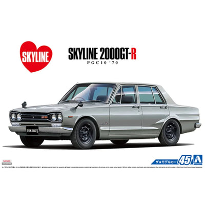 Aoshima 3-5835 - AOSHIMA 1/24 SKYLINE GT-R 2000 '70