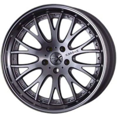 Aoshima 3-6115 - AOSHIMA #102 TIRES & RIMS K-BREAK "LVL DELTAX19"