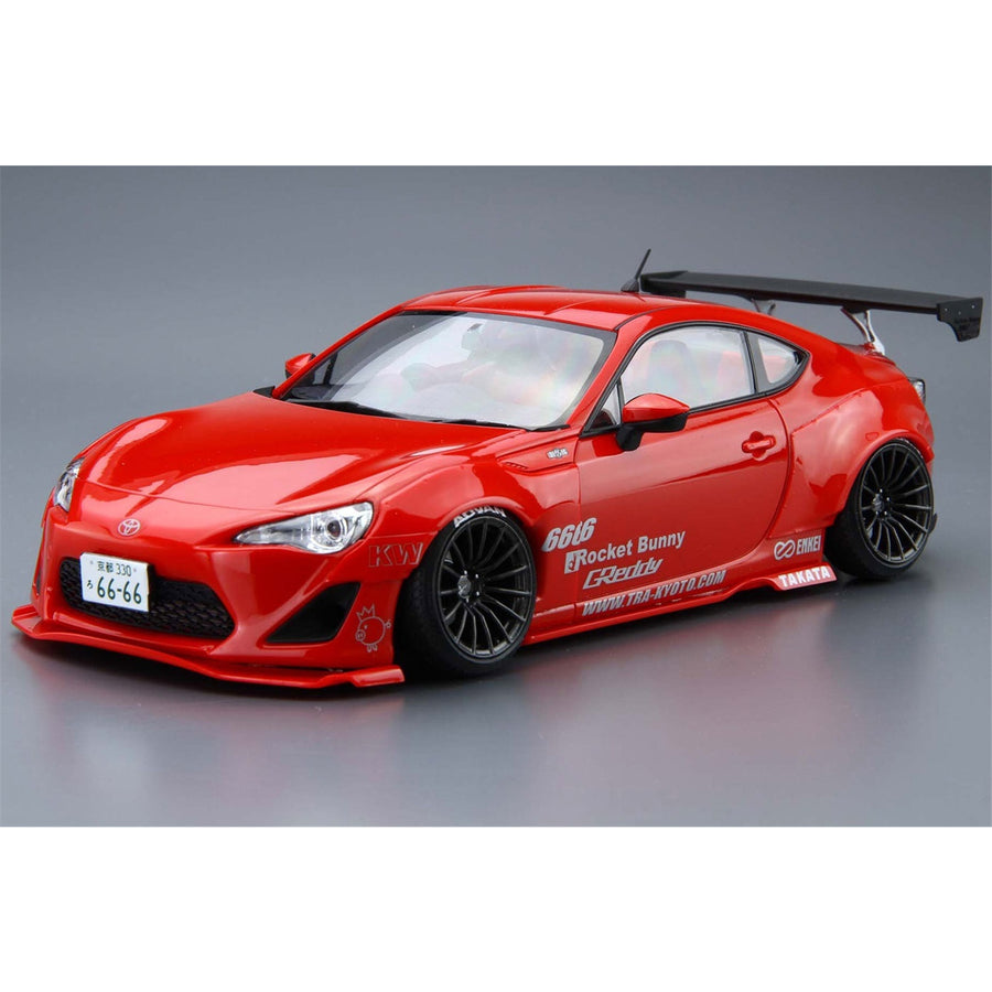 Aoshima 3-6186 - AOSHIMA 1/24 TOYOTA 86 GREDDY & ROCKET ENKEI VER.