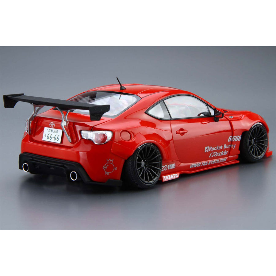 Aoshima 3-6186 - AOSHIMA 1/24 TOYOTA 86 GREDDY & ROCKET ENKEI VER.