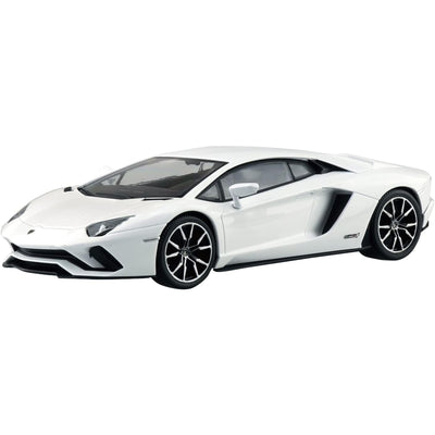 Aoshima 3-6345 - AOSHIMA 1/32 LAMBO AVENTADOR S - PEARL WHITE