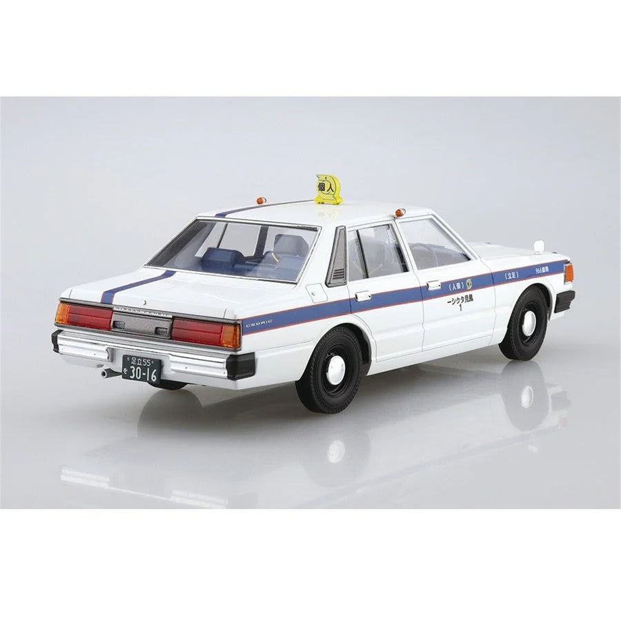 Aoshima 3-6485 - AOSHIMA 1/24 430 CEDRIC SEDAN PRIVATES TAXI