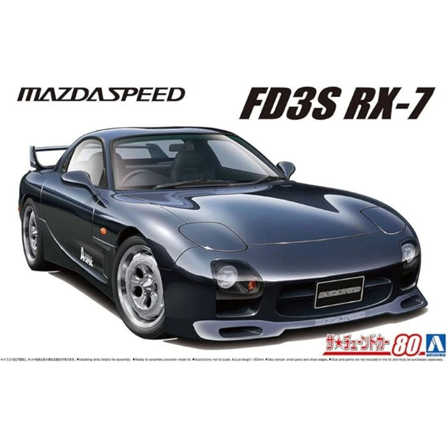 Aoshima 3-6494 - AOSHIMA 1/24 FD3S RX7 A-SPEC MAZDA