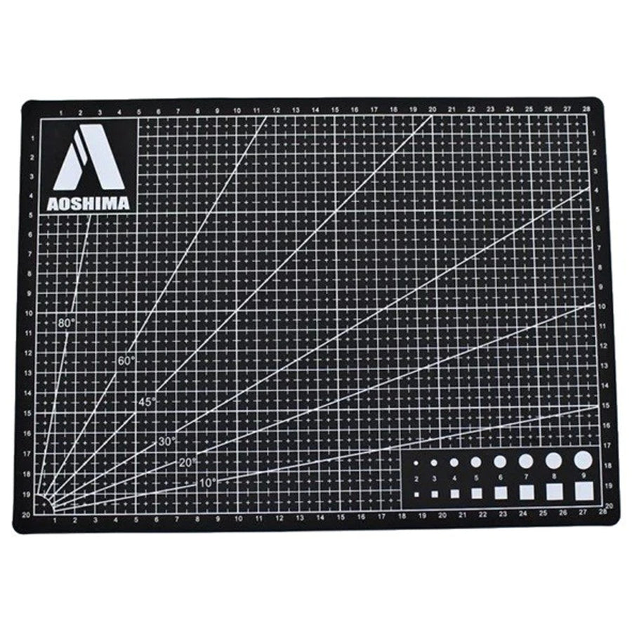 Aoshima 3-6505 - AOSHIMA A4 SCHNEIDEMATTE