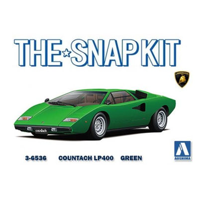Aoshima 3-6536 - AOSHIMA 1/32 LAMBO COUNTACH LP400 - GREEN