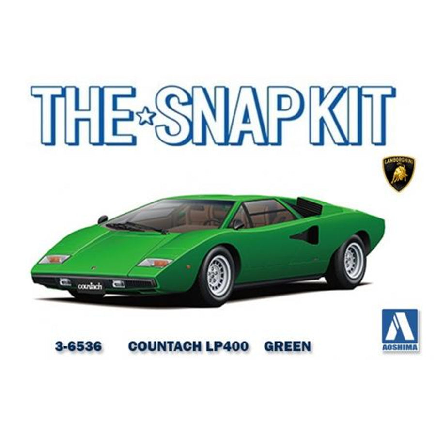 Aoshima 3-6536 - AOSHIMA 1/32 LAMBO COUNTACH LP400 - GREEN