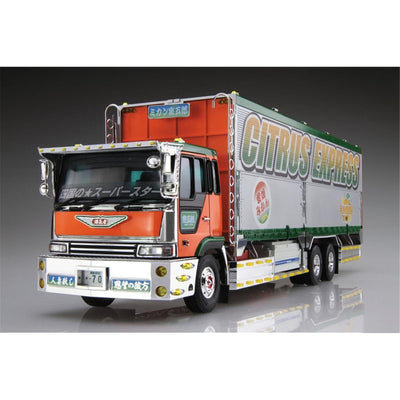 Aoshima 3-5207 - AOSHIMA 1/32 JAPANESE TRUCKERS - ORANGE MITSUGORO