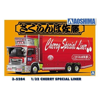 Aoshima 3-5284 - AOSHIMA 1/32 JAPANESE TRUCKERS - CHEERY SPECIAL