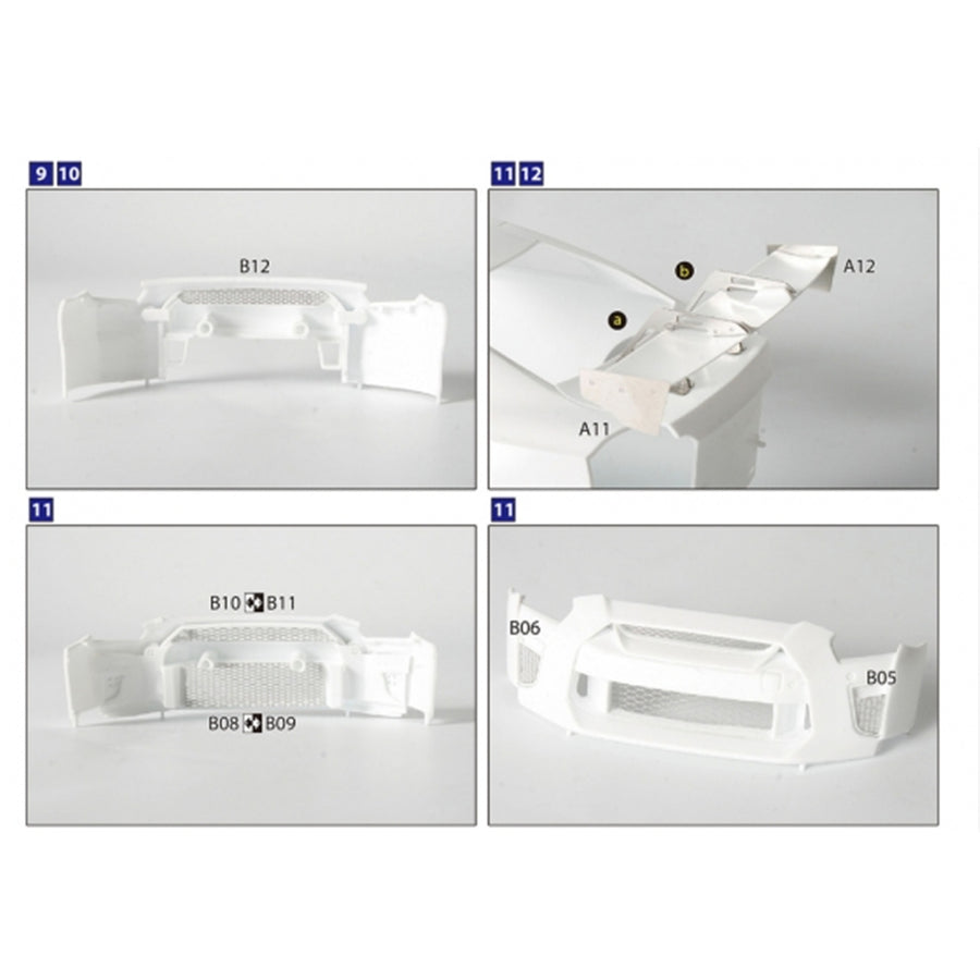 Aoshima 3-5678 - AOSHIMA 1/24 LIBTY WORKS R35 GT-R DETAIL UP PARTS