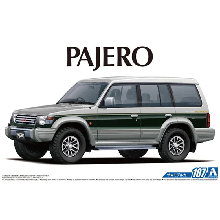 Aoshima 3-5710 - AOSHIMA 1/24 MITSI PAJERO SUPER EXCEED