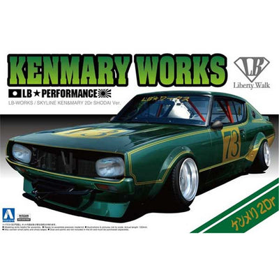Aoshima 3-5921 - AOSHIMA 1/24 KEN & MARY 2DR SHODAI LB WORKS