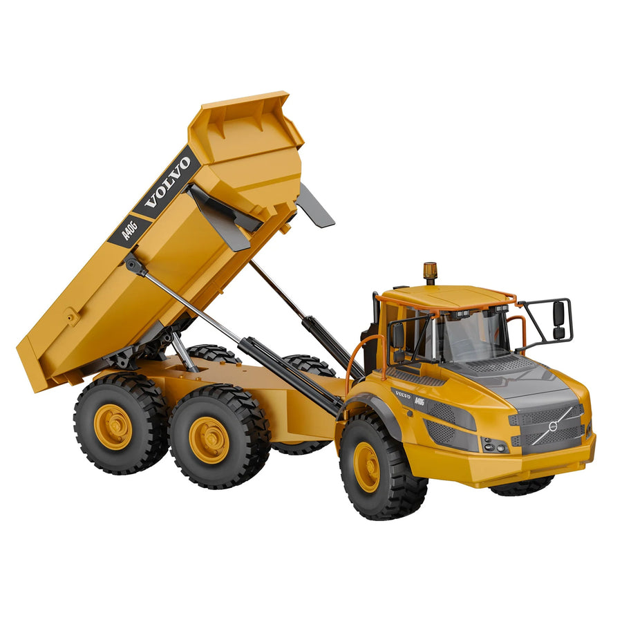 CADA/DOUBLE E E591-003 - DOUBLE E: 1:20 VOLVO A40G DUMP TRUCK R/C