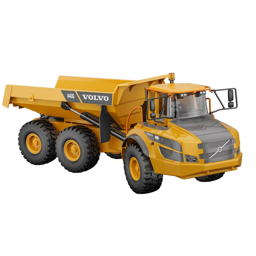 CADA/DOUBLE E E591-003 - DOUBLE E: 1:20 VOLVO A40G DUMP TRUCK R/C